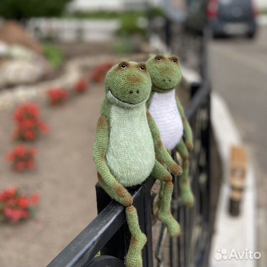 Интерьерная вязаная игрушка, ручная работа