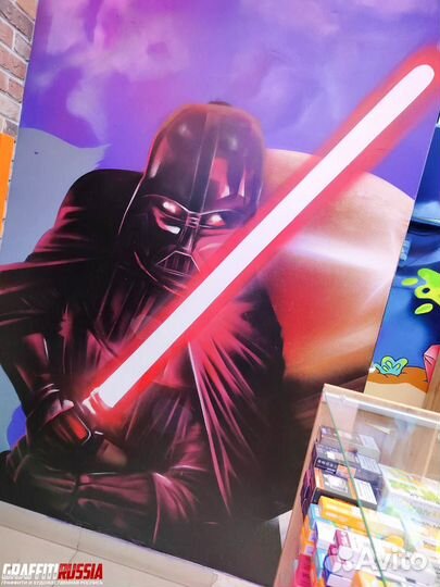 Интерьерные картины, роспись кальянной