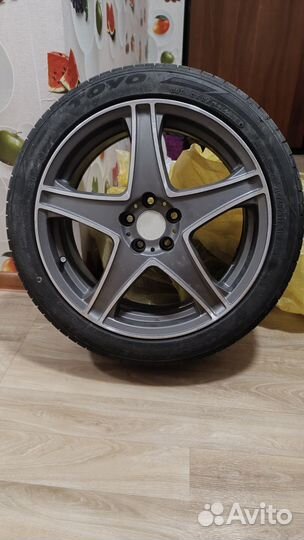 Литье диски r17 5x100 с резиной