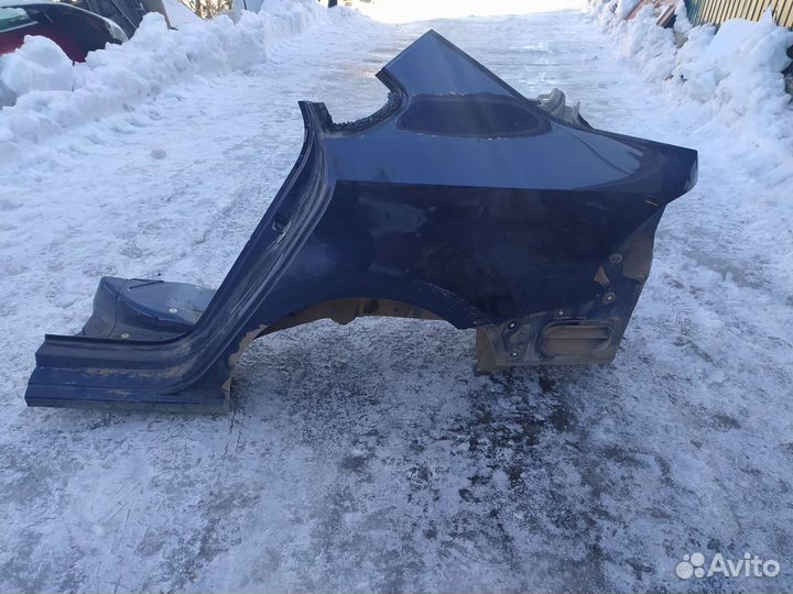 Заднее левое крыло Volkswagen Polo седан