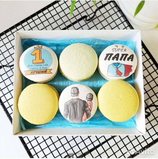 Пирожное макарон. Подарочные наборы