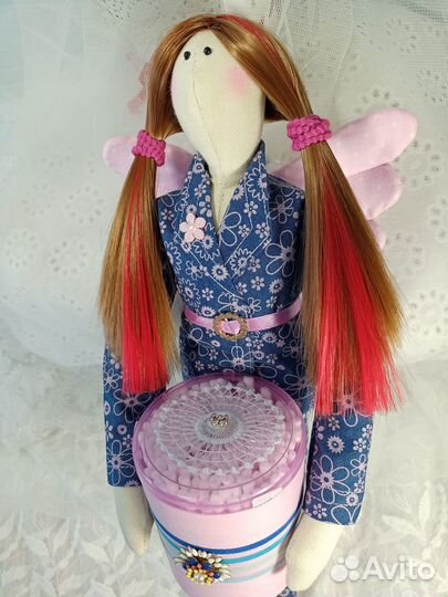 Кукла-держатель для ватных палочек