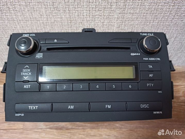 Авто магнитола штатная Toyota Corolla e150