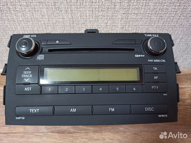 Авто магнитола штатная Toyota Corolla e150