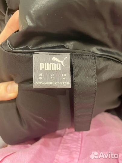 Пуховик женский puma размер (S/M)