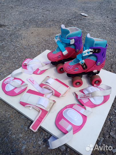 Детские ролики и защита