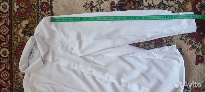 Рубашка белая подростковая