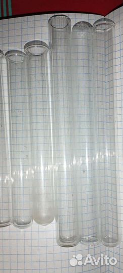 Стеклянная пробирка 1шт