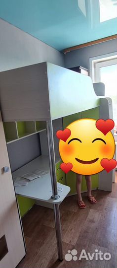 Детская кровать чердак