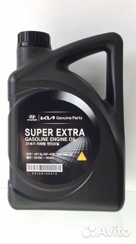 Масло hyundai 5w30 Mobis; X-teer