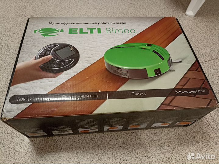 Робот пылесос бу Elti