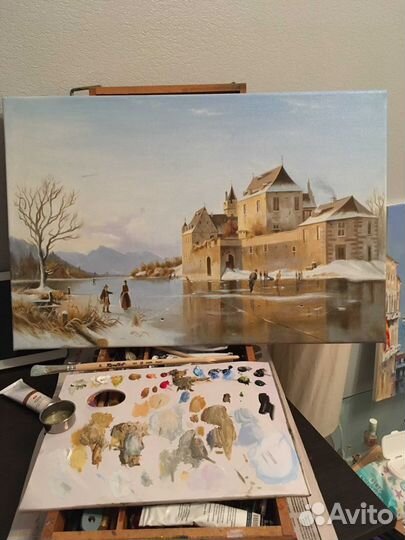 Картины маслом на заказ