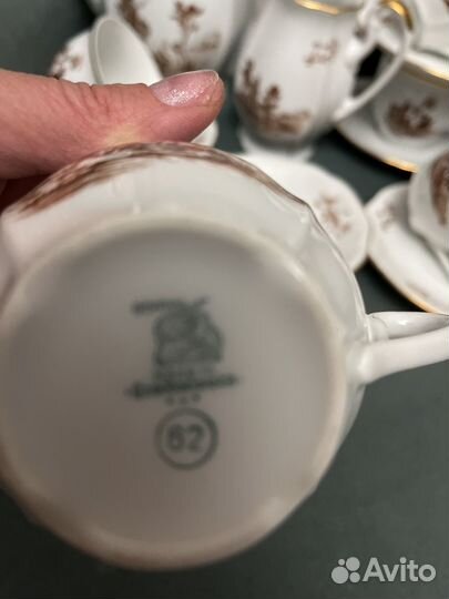 Сервиз чайный Чехия (неполный)