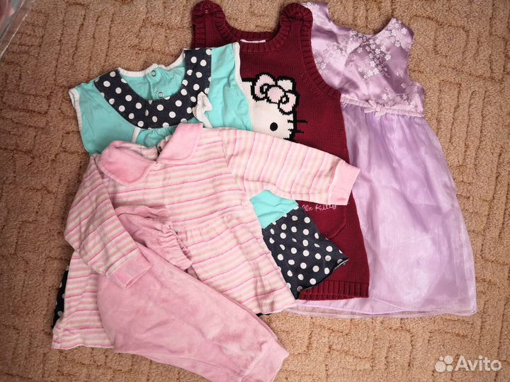Пакет вещей на девочку от 1года до 2 лет