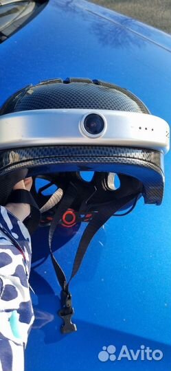 Велошлем с видеокамерой wifi, fi, bt Airwheel C5