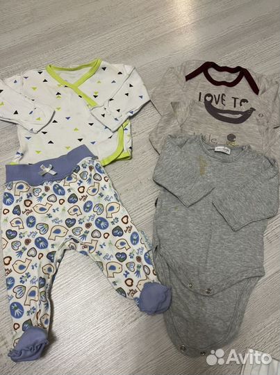 Большой пакет вещей на малыша до года