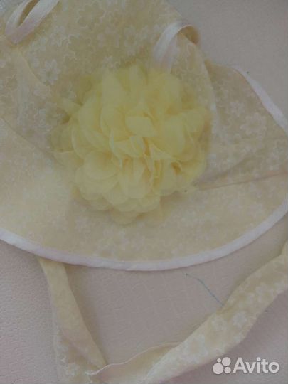 Шапка для девочки до года