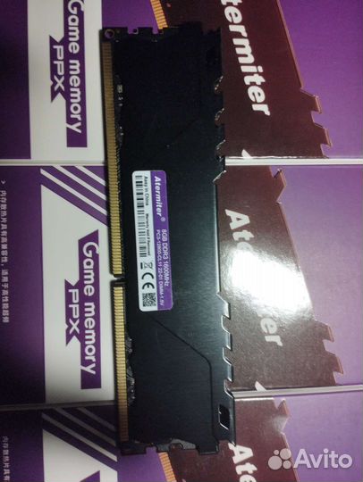 Новая Оперативная память 8гб в радиаторе