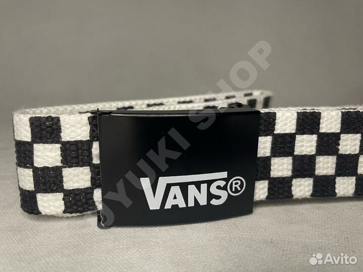 Ремень Vans в клетку