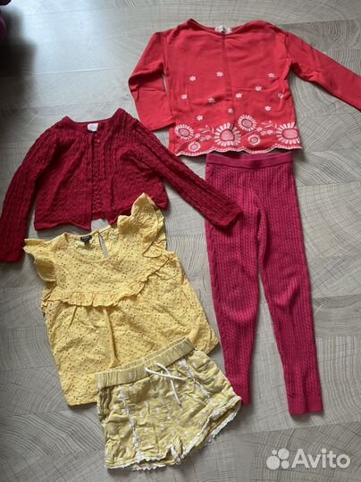 Вещи пакетом на девочку 5 лет