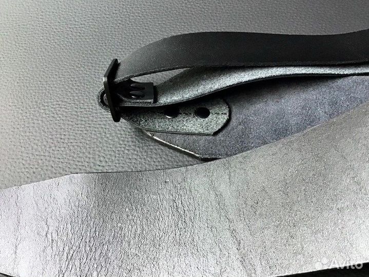 Кожаный гитарный ремень