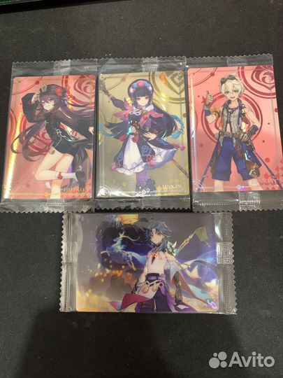 Карточки геншин импакт официальные