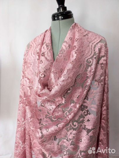 Ткань гипюр новая качественная 140х125