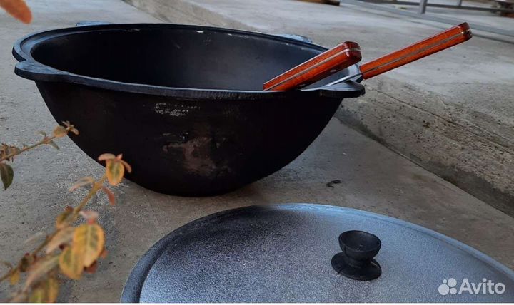 Казан чугунный 12, 16, 22 литра