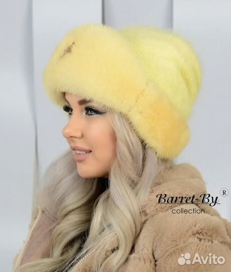 Шапка женская с норкой