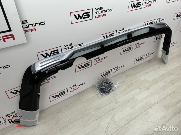 Toyota land cruiser 200 обвес Губа задняя Q894