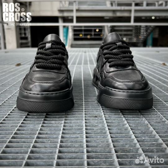 Кеды мужские кожаные