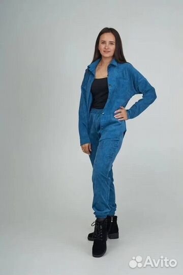 Костюм женский вельвет 42-44-46-48