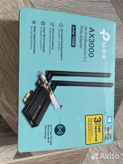 Wi-Fi адаптер + Bluetooth TP-link Archer TX50E