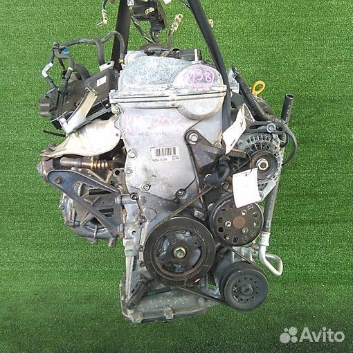 Двигатель в сборе двс toyota corolla fielder NZE14