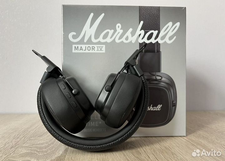 Marshall major 4, беспроводные наушники