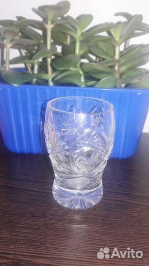 Хрустальный набор стакаников СССР