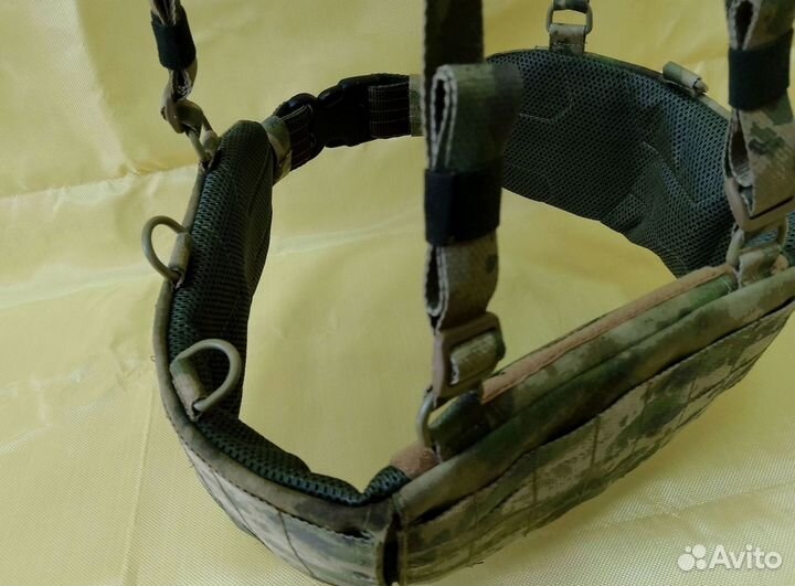 Боевой пояс с пакетом баллистики бр1 и лямками