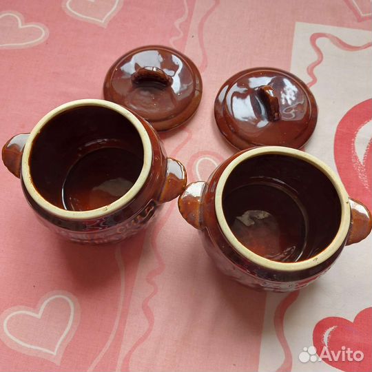 Два горшка для духовки