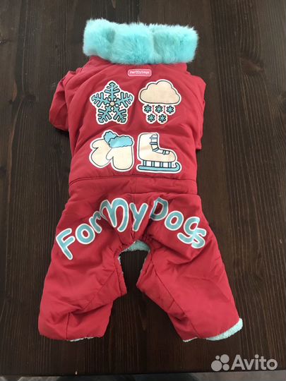 Комбинезон для собак зимний