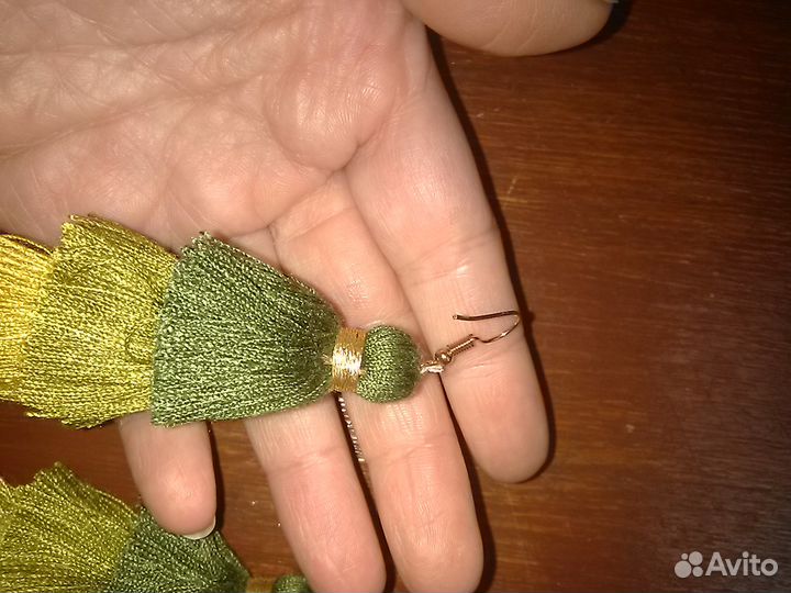 Серьги новые