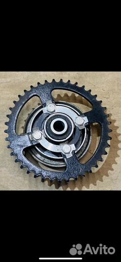 Звезда задняя 420*41 в сборе с основание