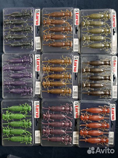 Силиконовая приманка Larva