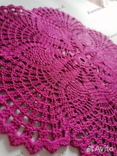 Вязанные салфетки