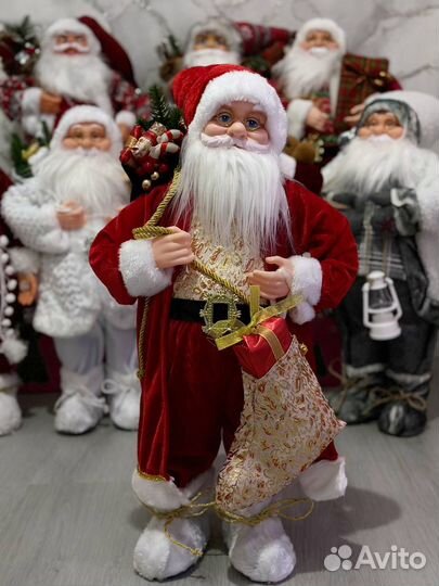 Дед мороз под ёлку фигурка