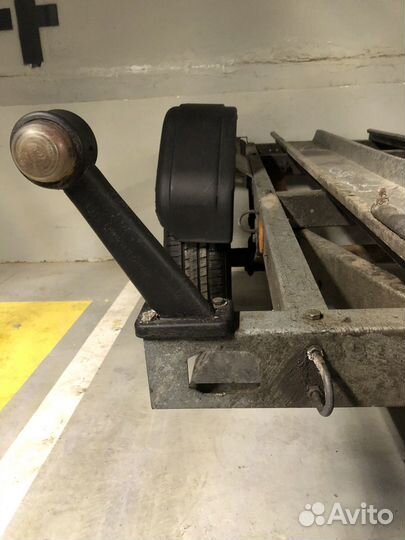 Авто прицеп для перевозки одного двух мотоциклов