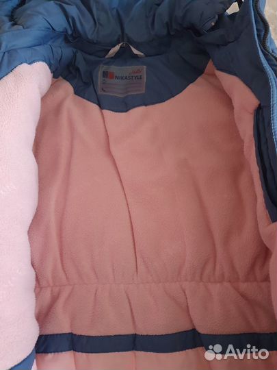 Пальто зимнее для девочки 134-140 см