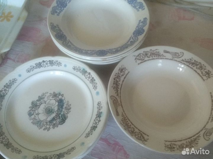 Глубокие суповые тарелки