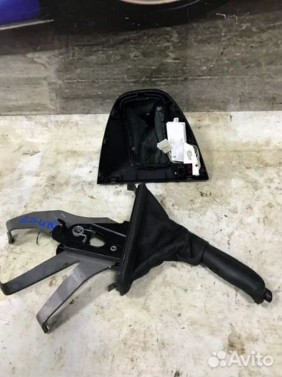 Кожух селектора АКПП, кожух ручника кожа BMW E53