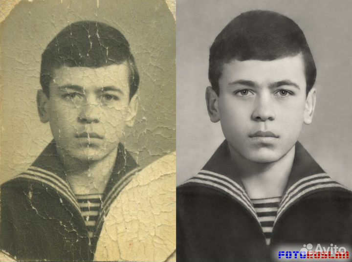 Реставрация и ретушь старых фотографий