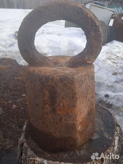 Гиря 32 кг СССР